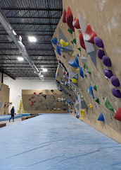 Ginásio de escalada da sala da caldeira