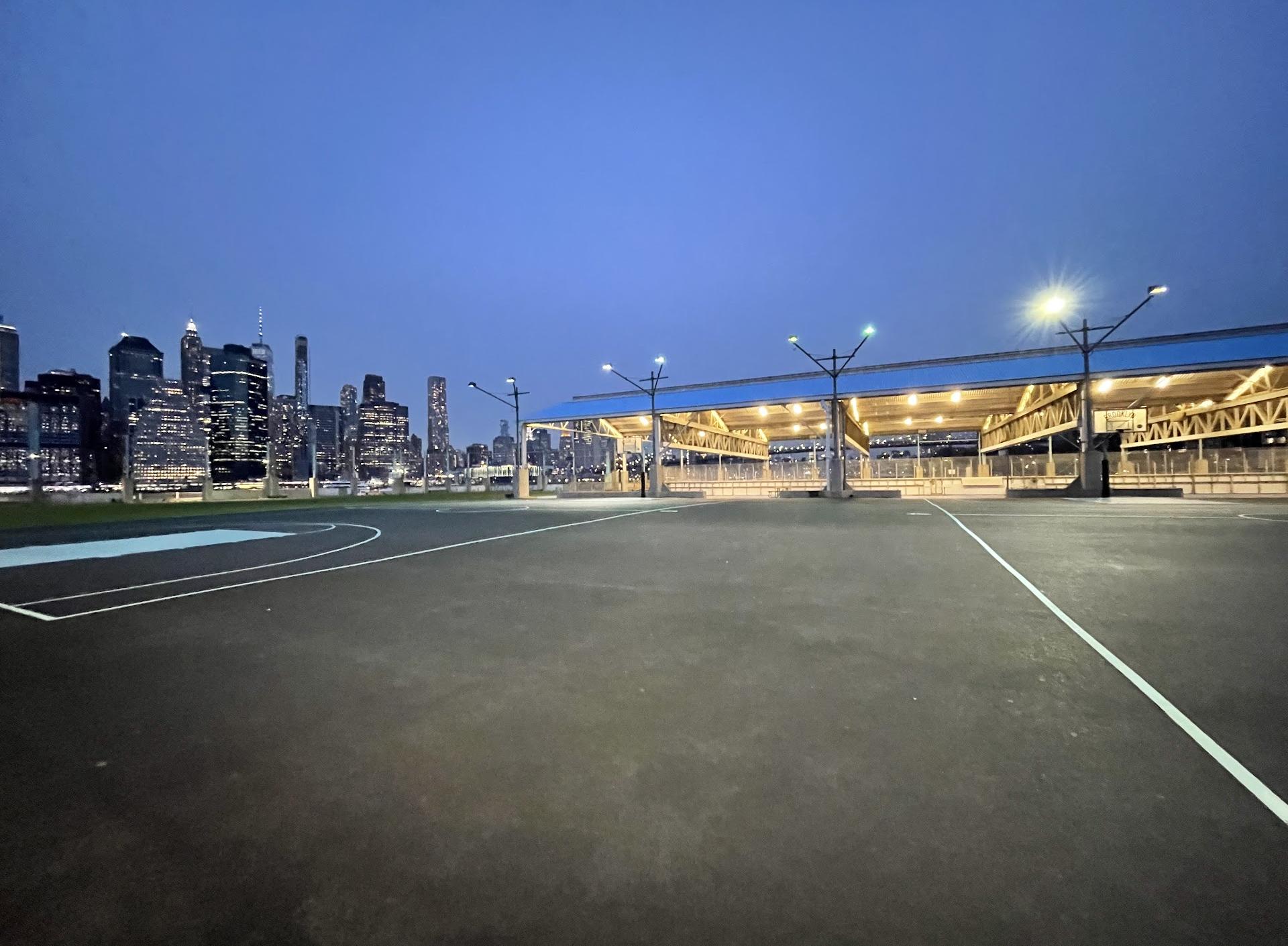 Brooklyn Bridge Park Basketball Courts