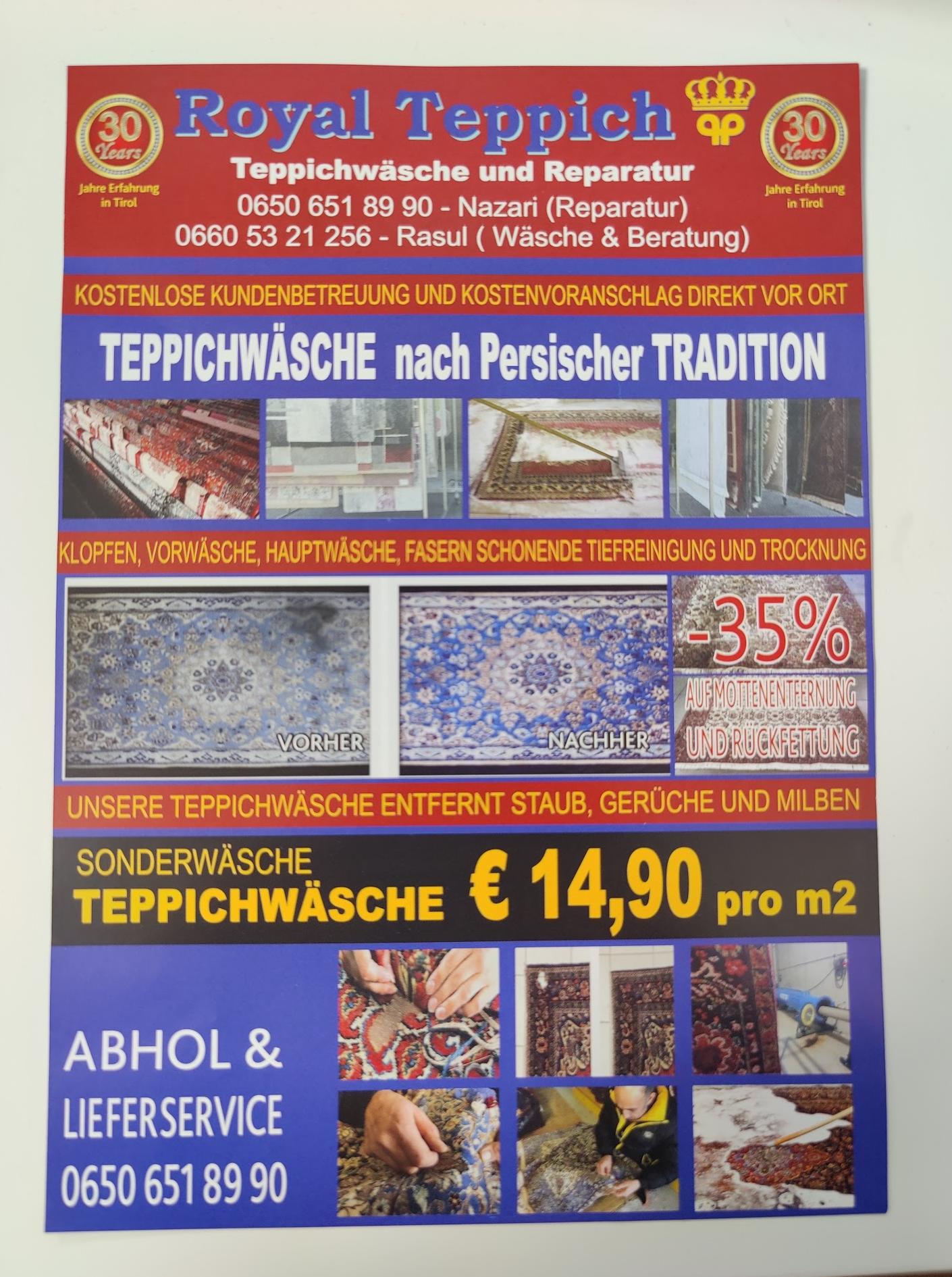 Royal Teppich Reinigung