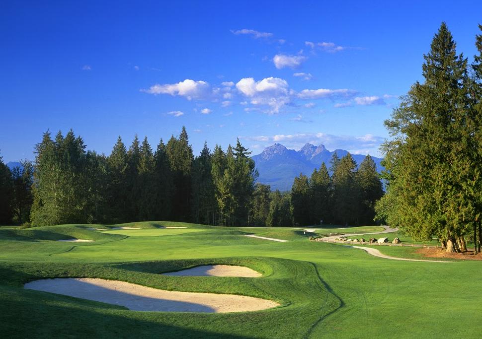 Il campo da golf di Redwoods