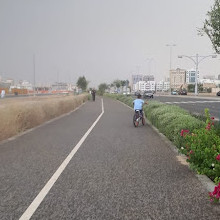 Walking And Cycling Track