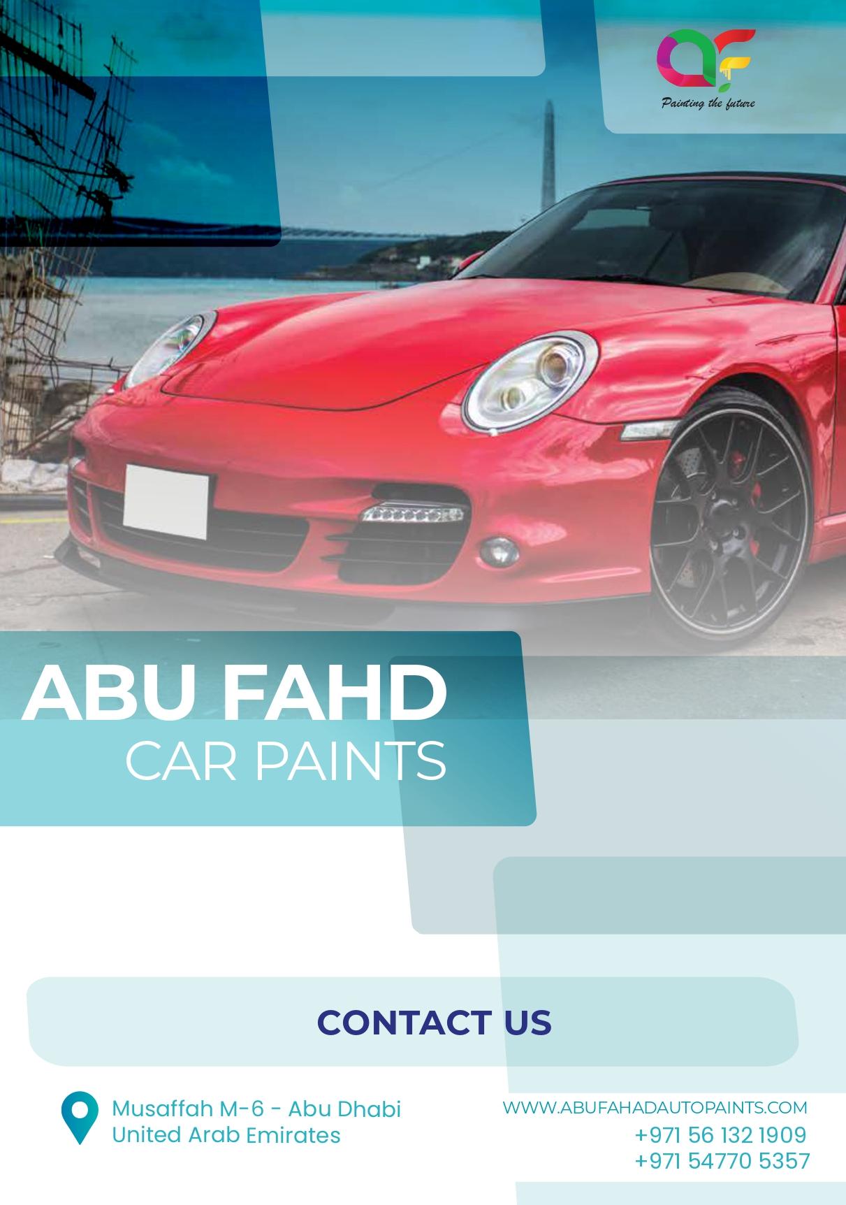 Vernici per auto Abu Fahd