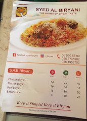 Restaurant Syed Al Biryani