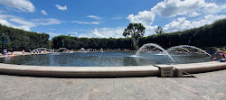 La fontaine du jardin de sculptures de la National Gallery of Art