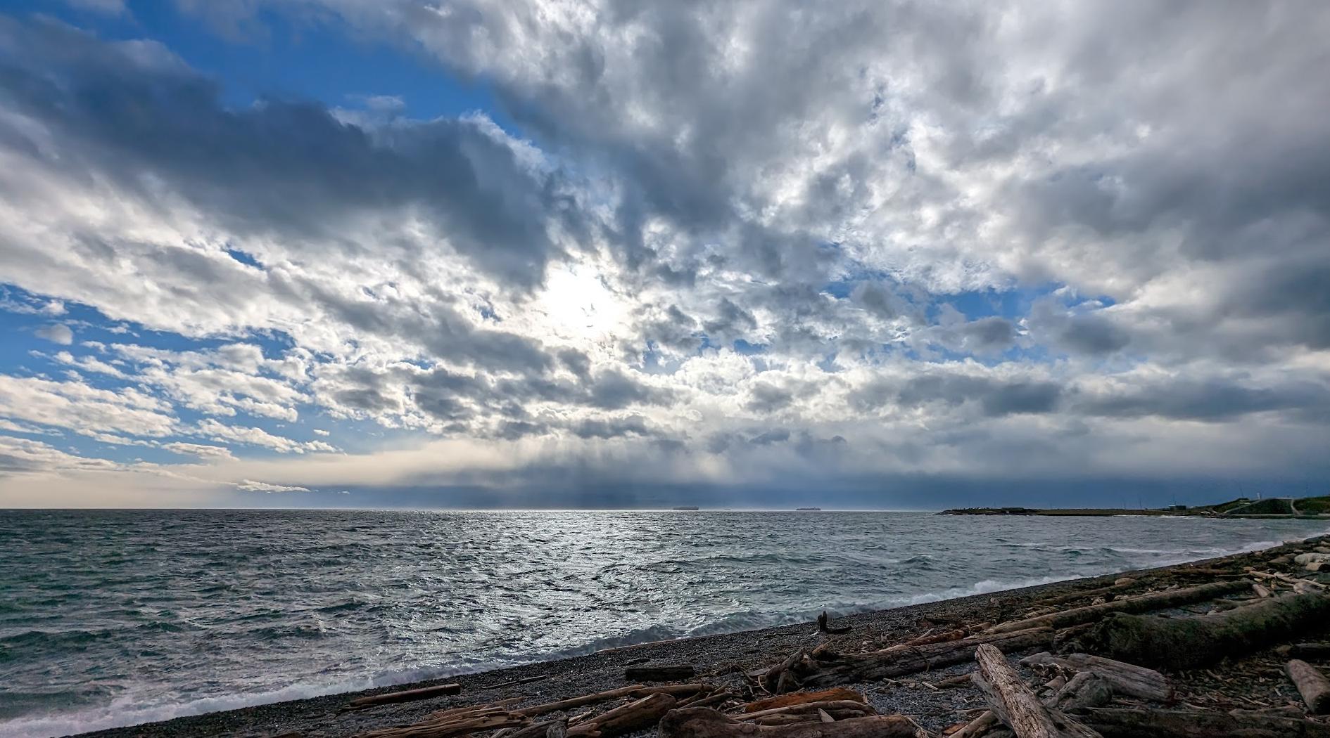 Ross Bay Public Pebbles Beach