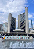 Fountain at Nathan Phillips Square