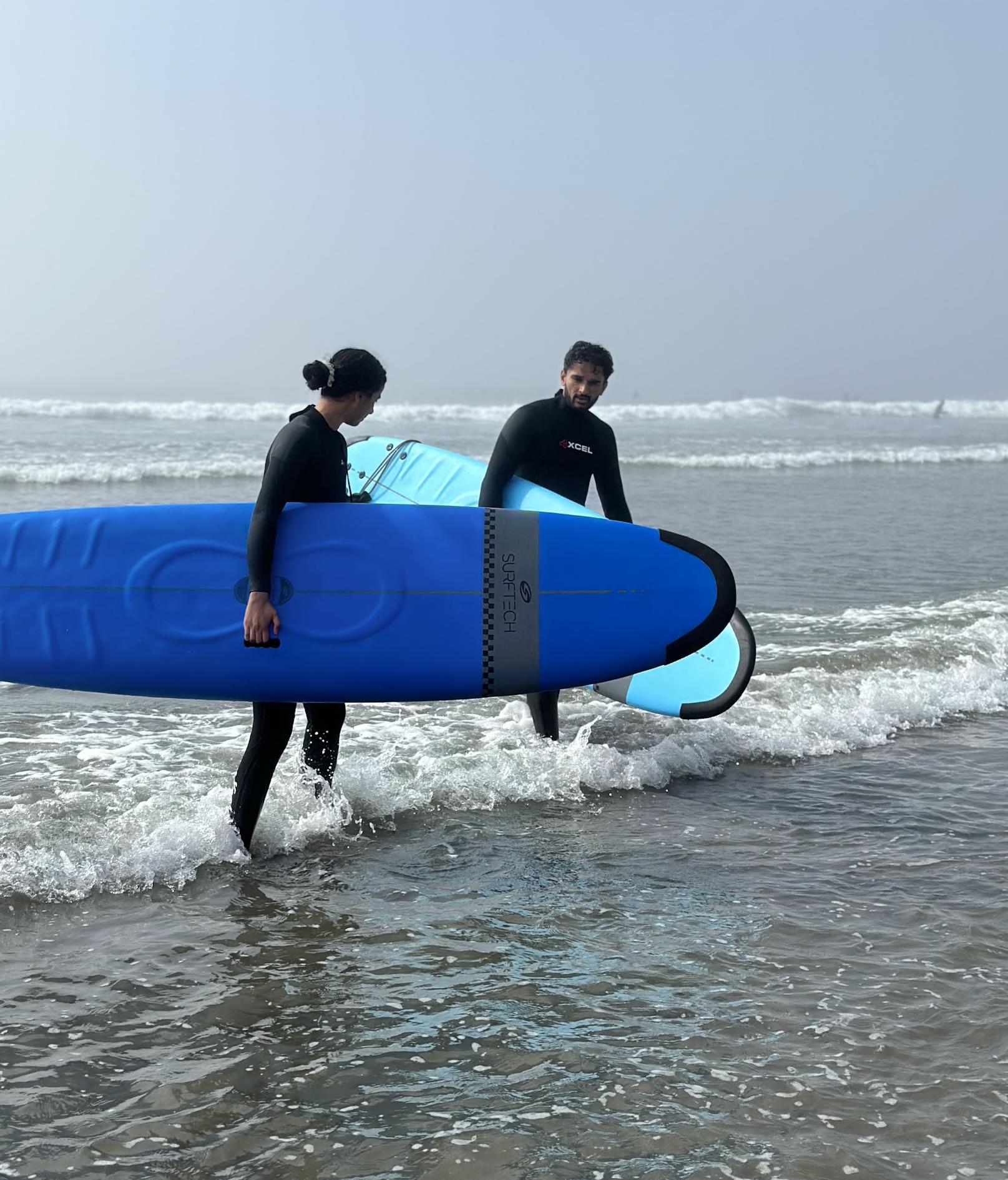 Aventuras de surf em Tofino