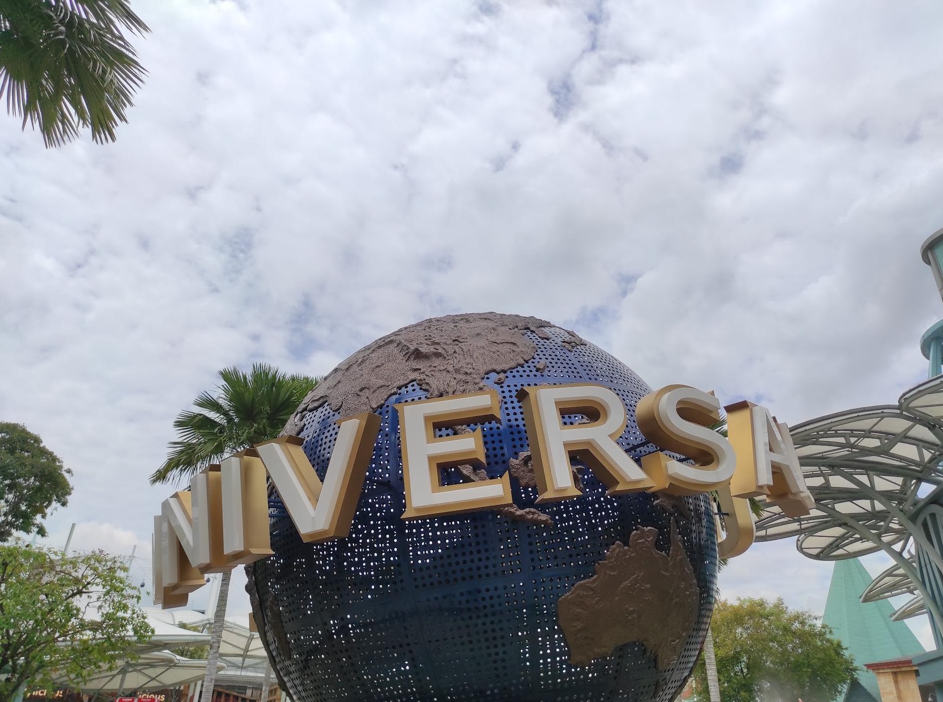 Universal Studios Singapore Rotating Globe