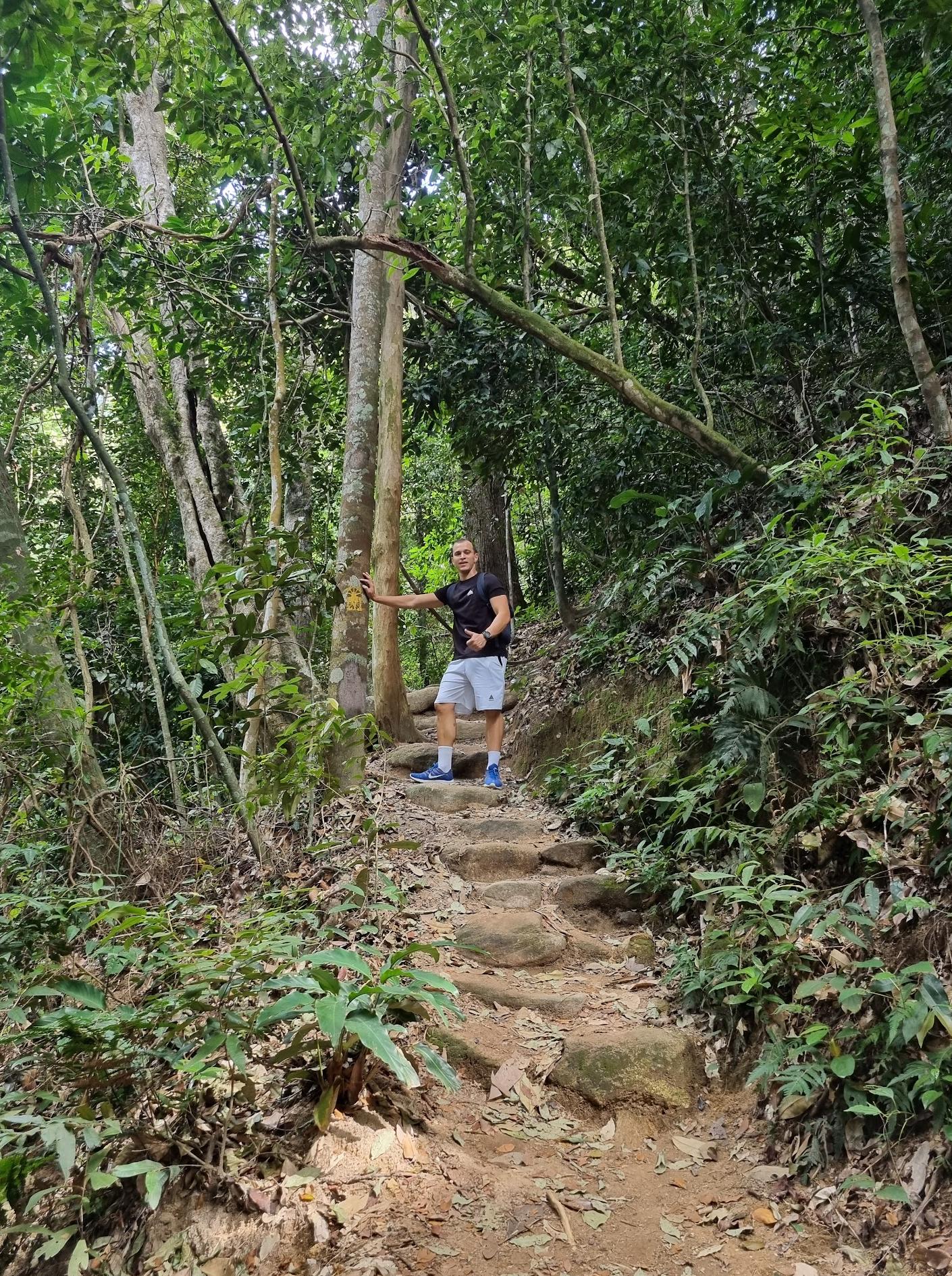 Trilha Parque Lage to Corcovado