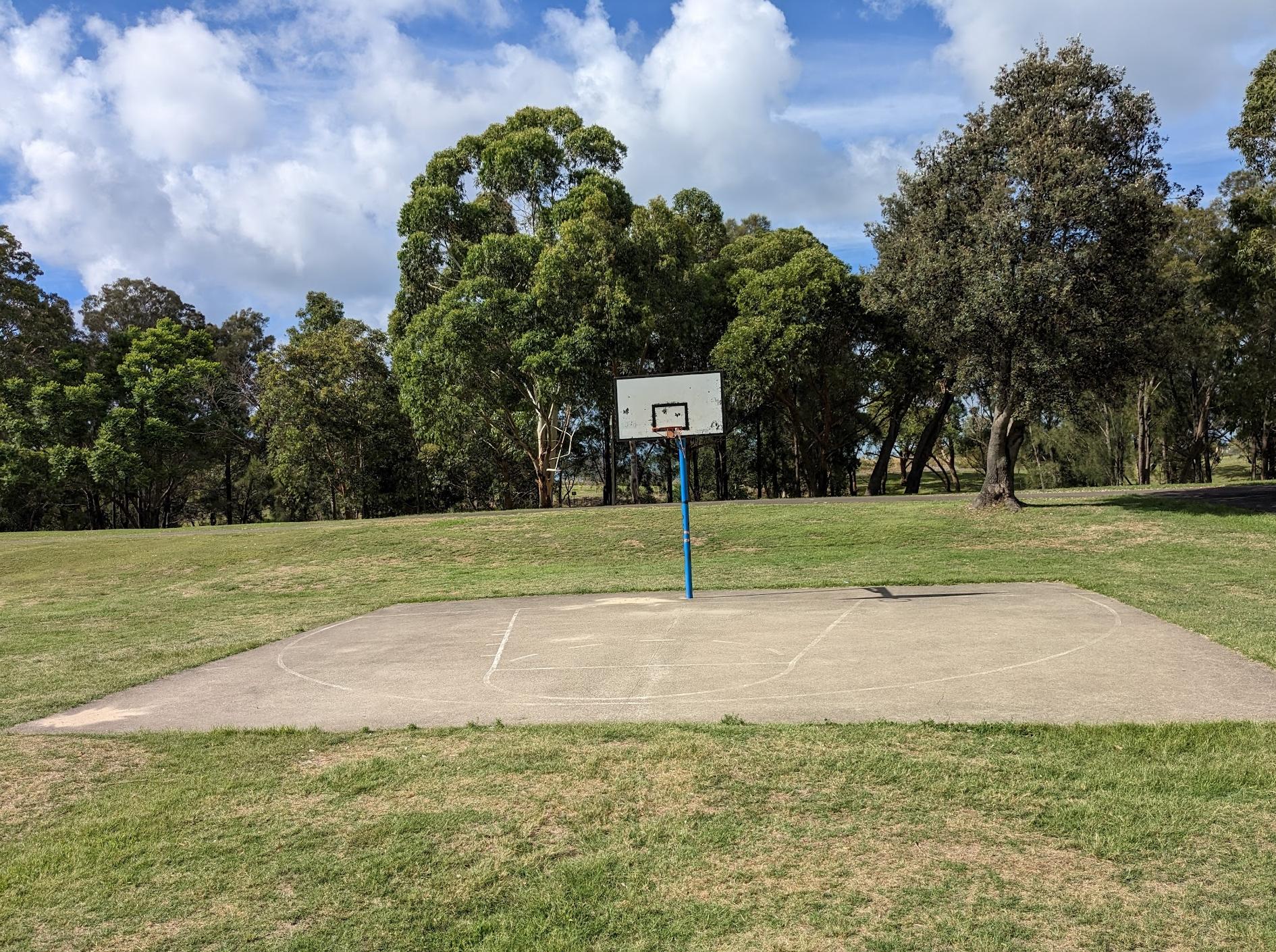 Sir Joseph Banks Park Basketball Half Court