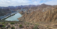 Wadi Shi Raafisah Barajı'ndan gözlem güvertesine