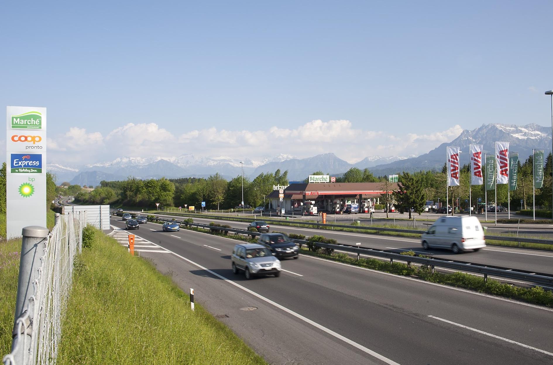 Parada de descanso de BP Lucerna - Neuenkirch