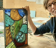 Stained glass Annie Mulholland