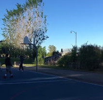 Verdun River basketball court