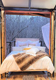 Okie Dokey Cabins & Castles: Slideaway Hideaway, Treetopia Treehouse, The Pinhouse Lodge