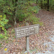 Old Sugarlands Trail Trailhead