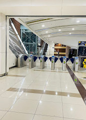 Dubai Airport Free Zone Metro Station 1