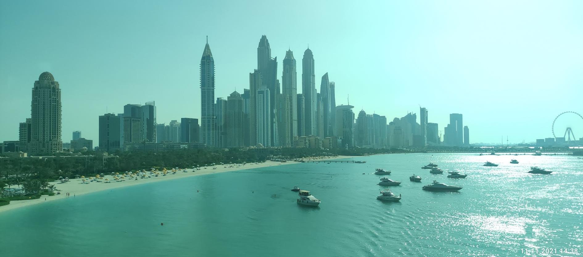 Palm Jumeirah Köprüsü GÖRÜNÜMÜ