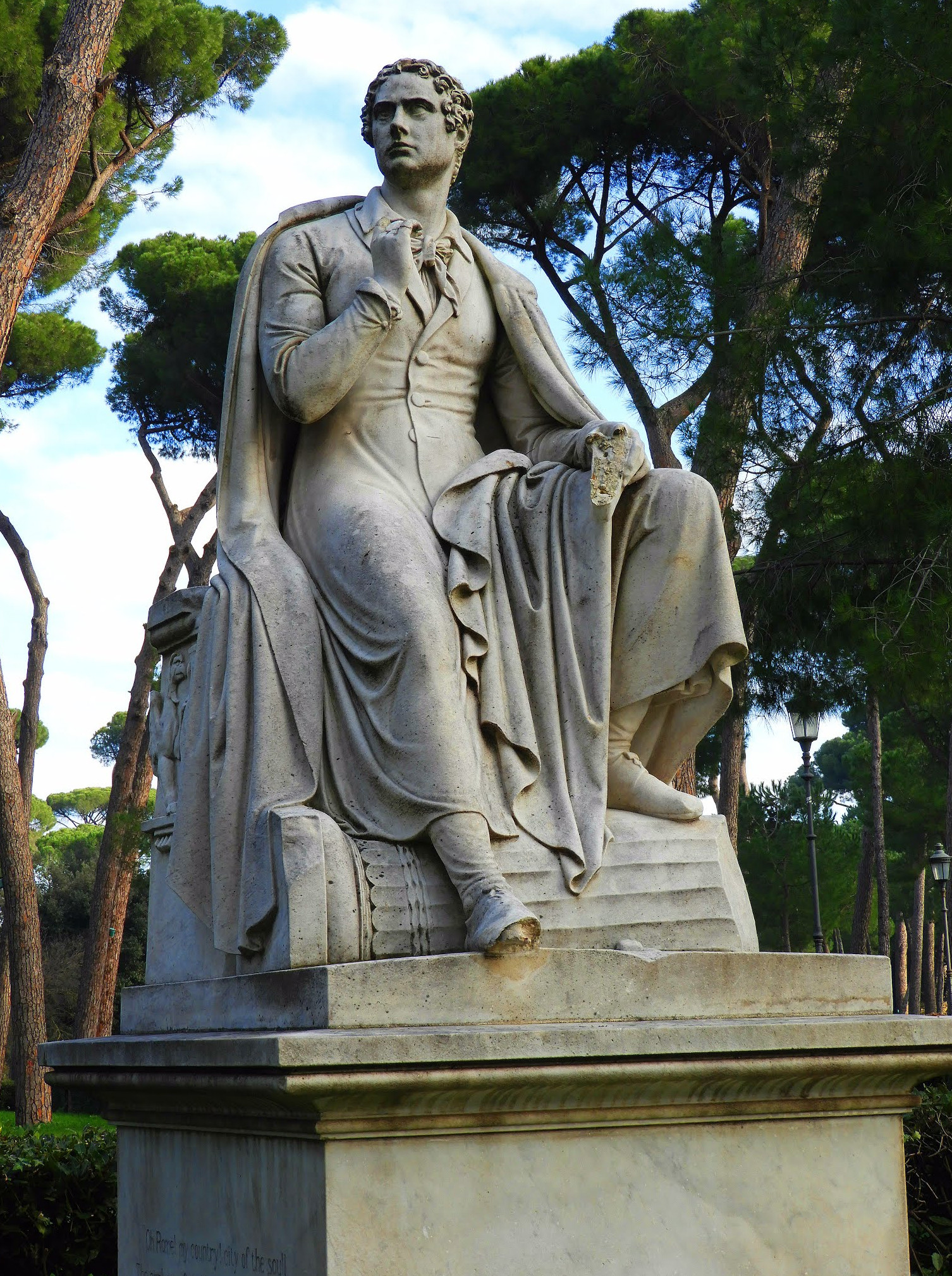 Monument to Lord Byron