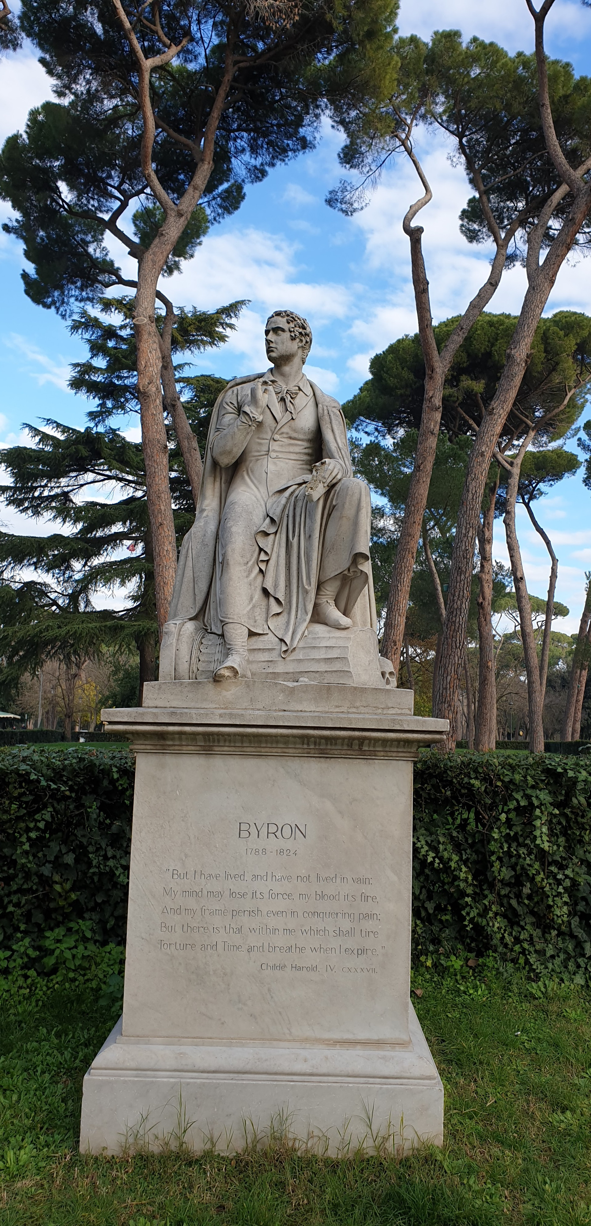 Monument to Lord Byron