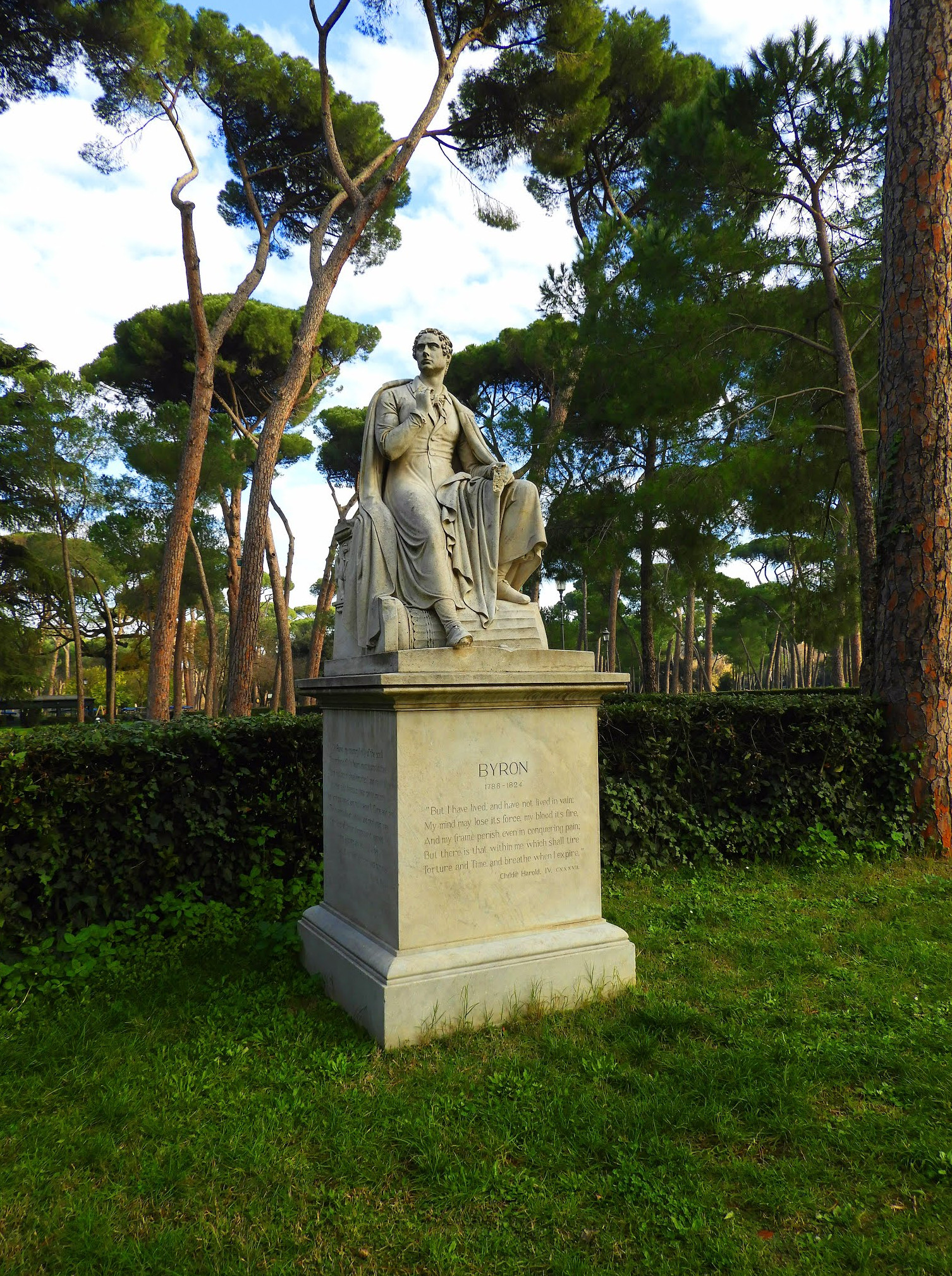 Monument to Lord Byron