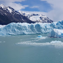 Sendero al catamaran hielos Patagonia