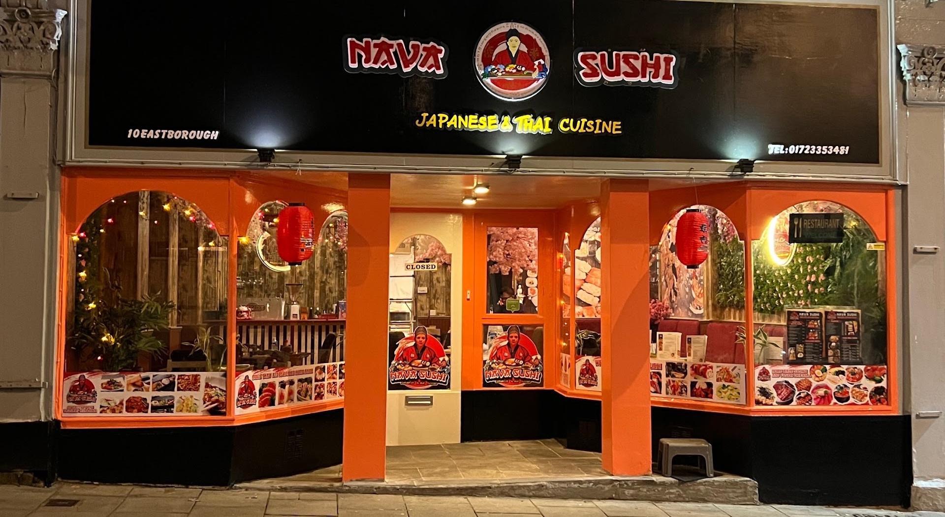 نافا سوشي المأكولات اليابانية والتايلاندية