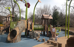 Parque infantil del parque Newark