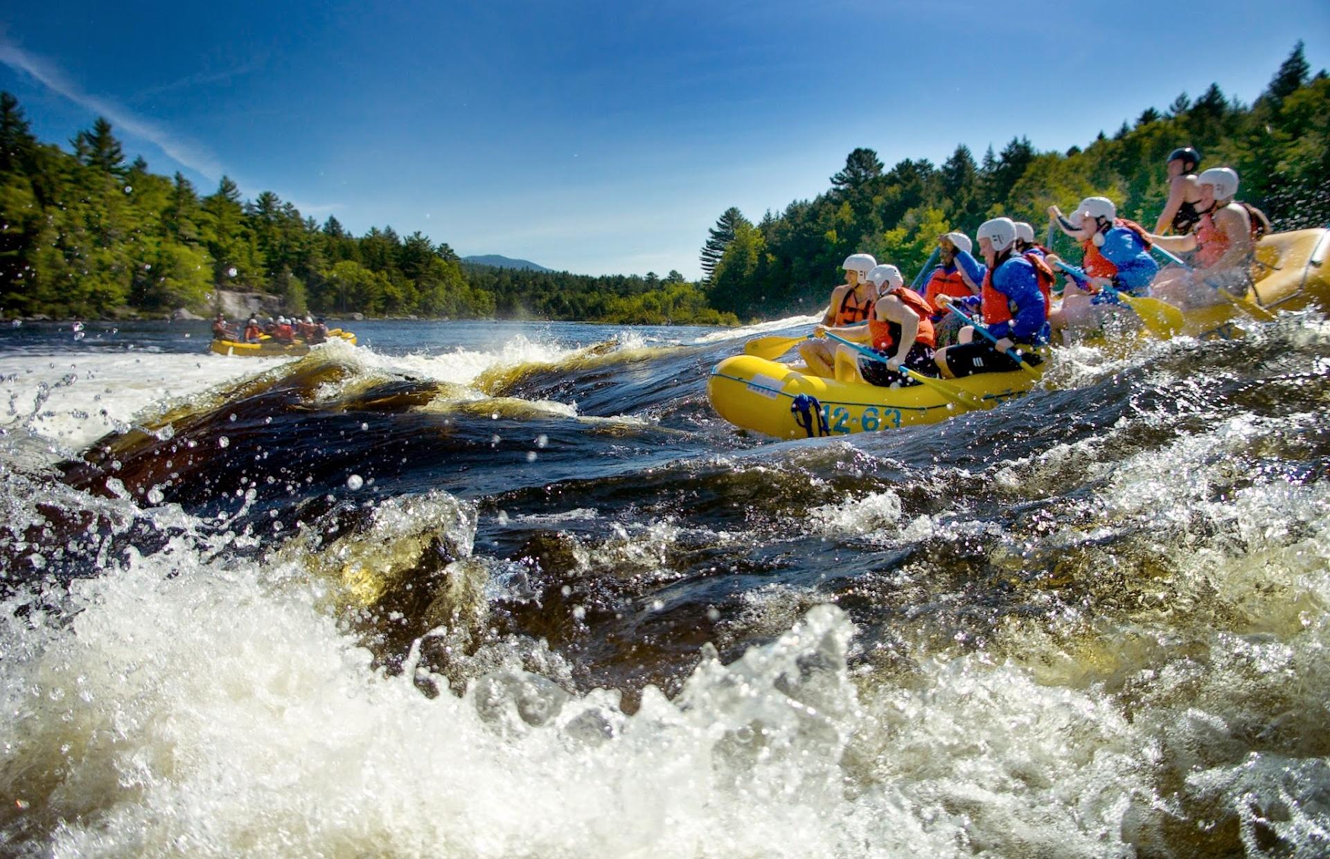 Kennebec White Water Rafting