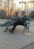 Patrick Kavanagh Statue (1991) by John Coll