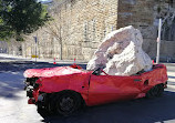 Still Life with Stone and Car