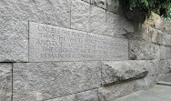 FDR Memorial Stone