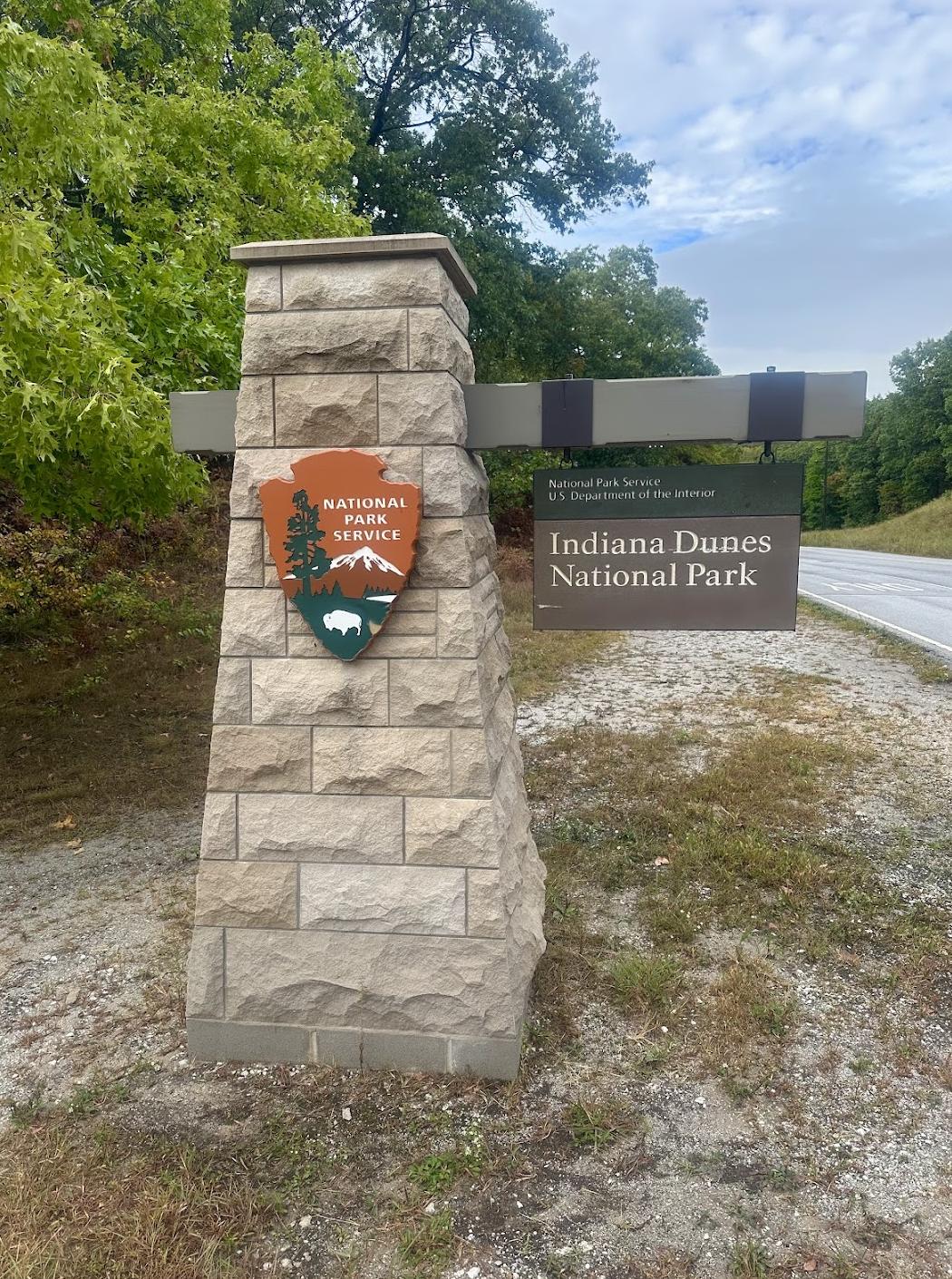 Indiana Dunes National Park West Beach Southbound Entrance