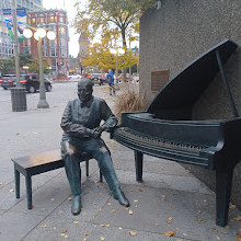 Oscar Peterson Statue