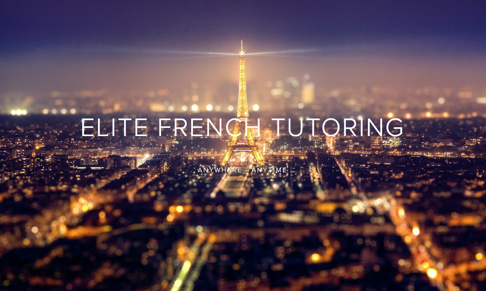 Elite French Tutoring