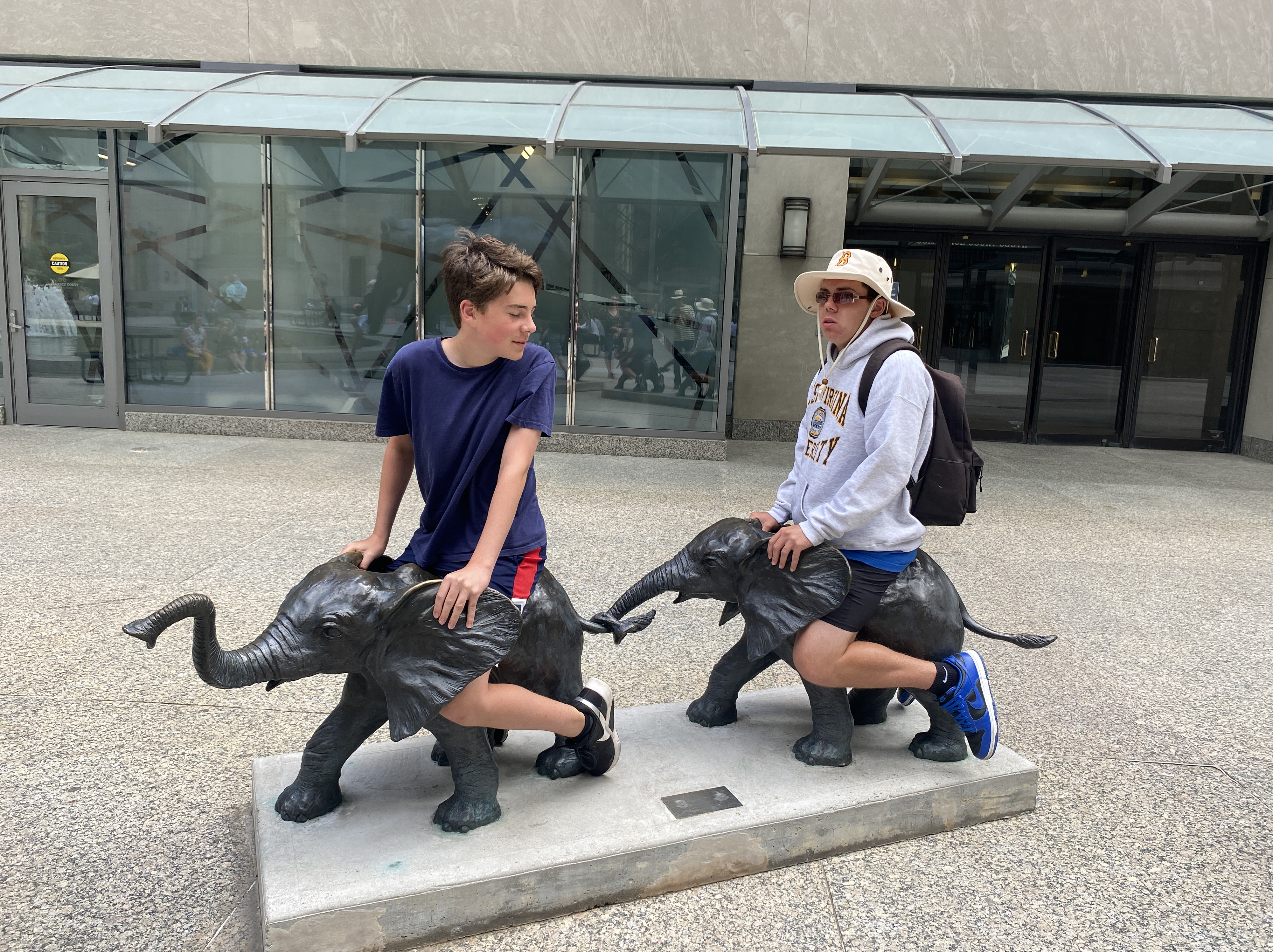 Sculpture: Tembo, Mother of Elephants by Derrick S. Hudson