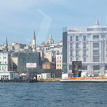 Galata bridge apart istanbul