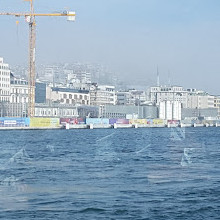 Galata bridge apart istanbul