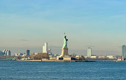 Vista de la estatua de la libertad