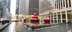 Giant Red Ornaments