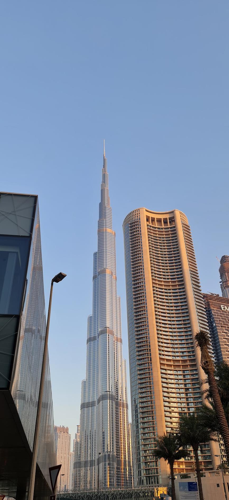 Dubai Mall Metro Bus Stop Landside 2