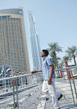 Dubai Mall Metro Bus Stop Landside 2