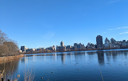 Central Park ten westen van het reservoir