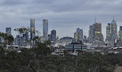 Melbourne City Sunset View