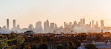 Melbourne City Sunset View