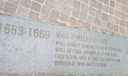 Wall Street Palisade Historial Marker