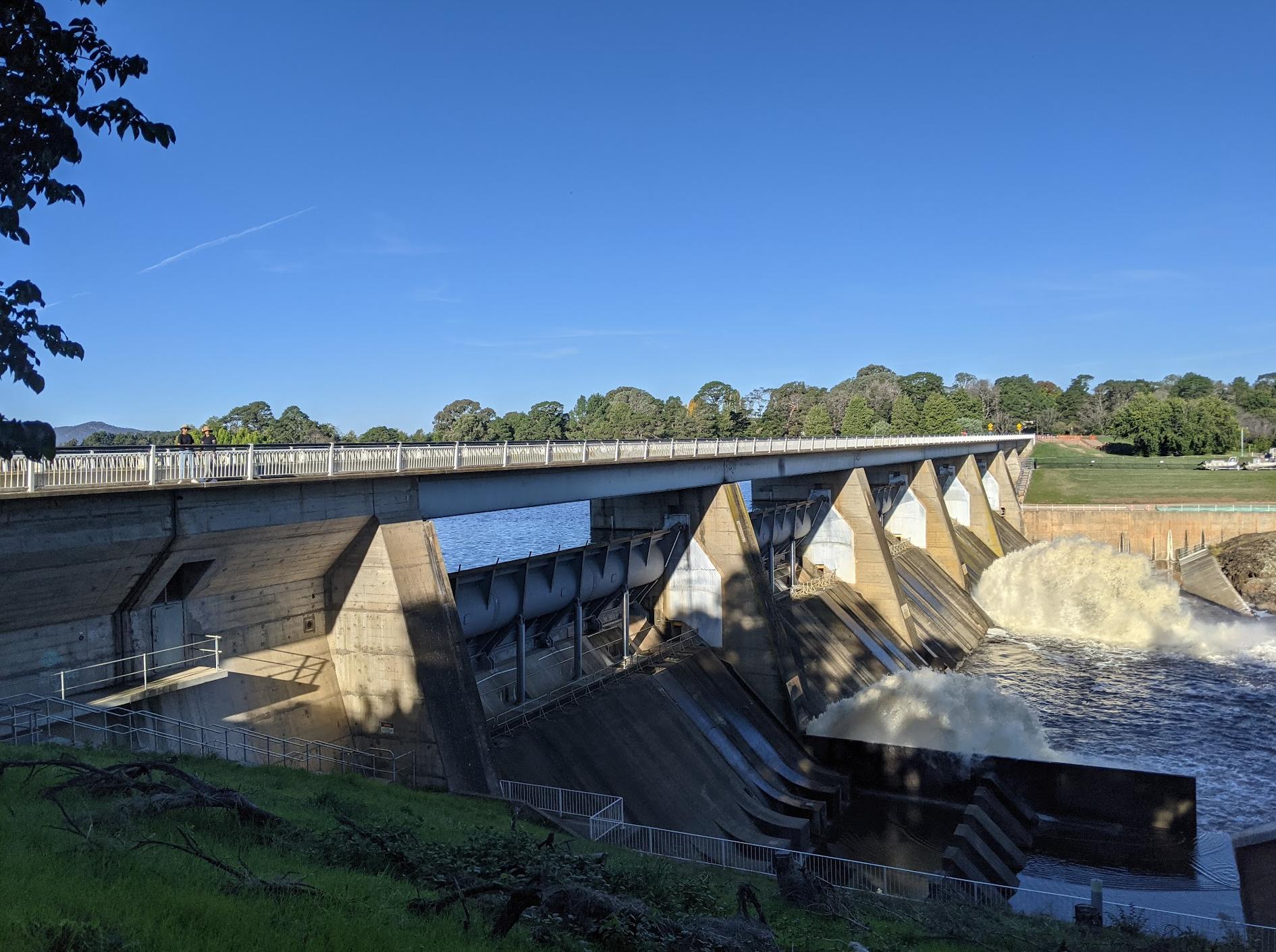 Scrivener Dam lookout