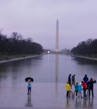 Estanque reflectante del monumento a Lincoln