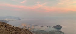 Punto di vista dall'alto della montagna