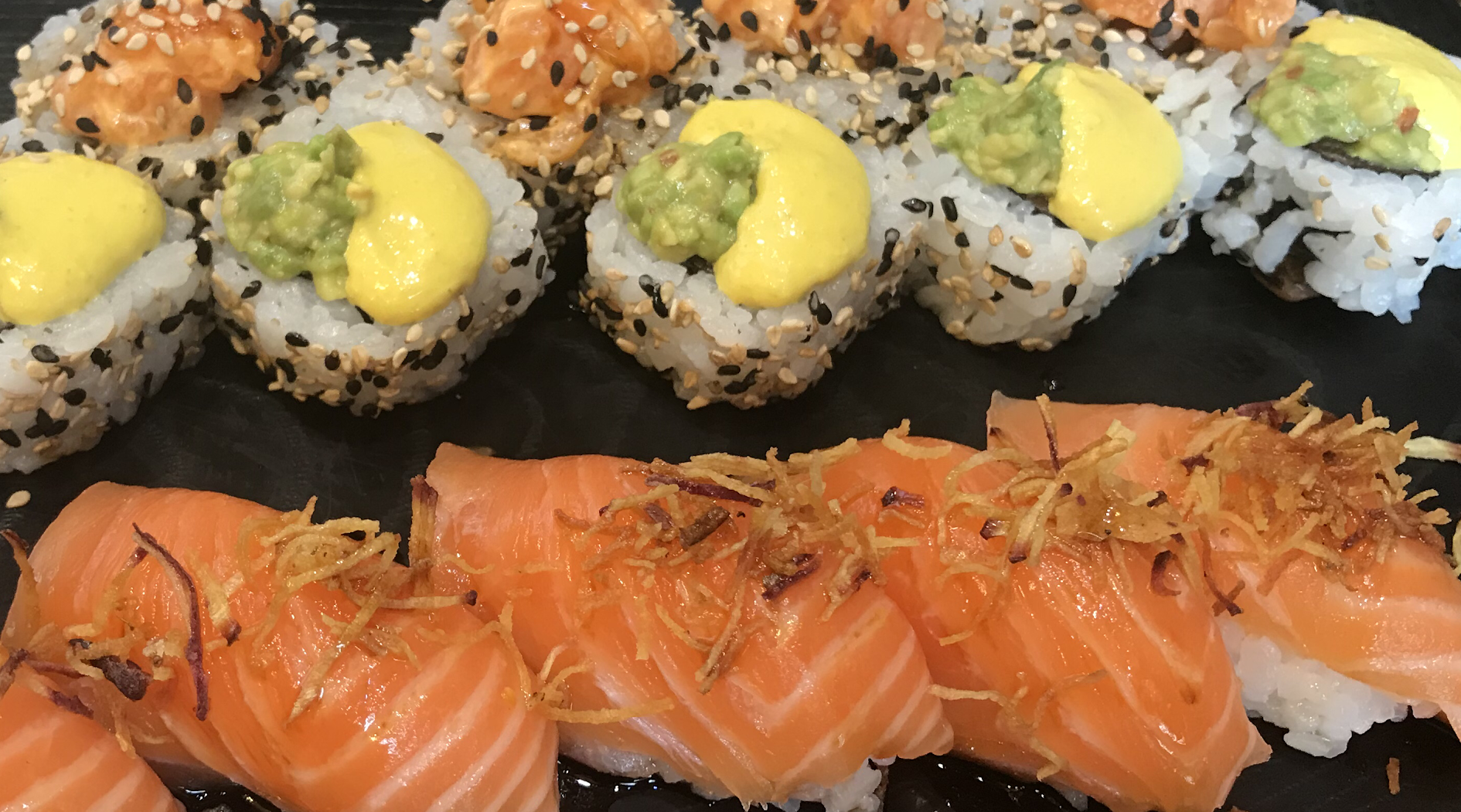 Rollos de sushi
